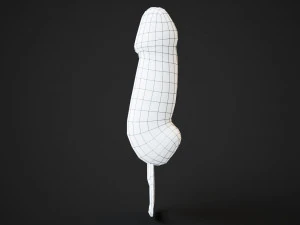 Balinese bottle opener 3D Model