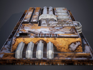 Sci-fi detail Model 3D