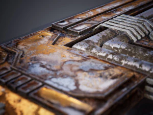 Detail fiksi ilmiah Model 3D