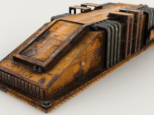 Sci-fi detail 02 Modello 3D