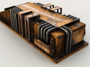 Sci-fi detail 02 Modello 3D