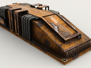 Sci-fi detail 02 Modello 3D