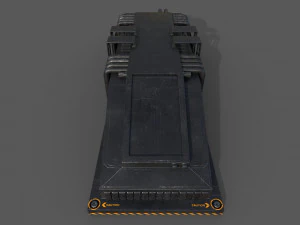 Sci-fi detail 02 3D Model