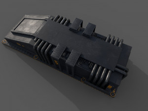 Sci-fi detail 02 Modello 3D