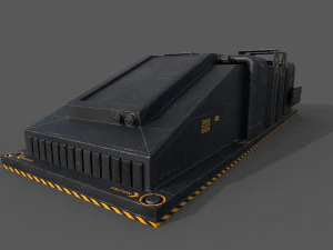 Sci-fi detail 02 3D Model