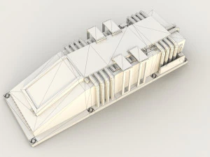 Sci-fi detail 02 3D Model