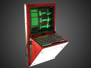 Control Panel 3D Model