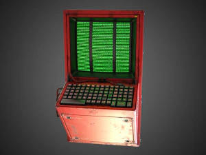 Scifi Pressure Control Panel 3D Model
