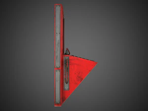 Scifi Pressure Control Panel 3D Model