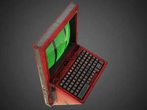 Scifi Pressure Control Panel 3D Model