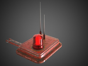 Industrial signal light 3Dモデル