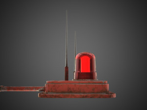 Industrial signal light 3Dモデル
