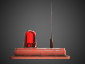 Industrial signal light 3Dモデル