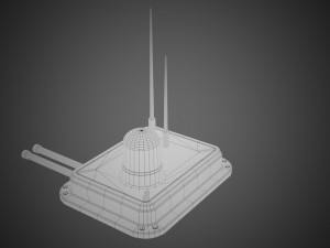 Industrial signal light 3Dモデル