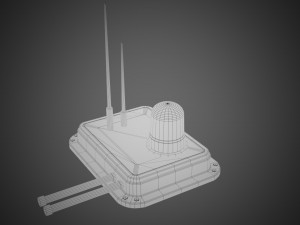 Industrial signal light 3Dモデル