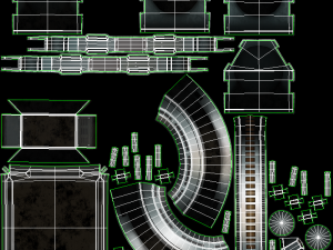 Sci-fi stylized reactor 3D Model
