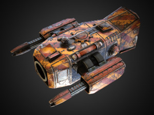 Sci-fi Drone MD-01 3D Модель
