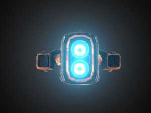 Sci-fi Drone MD-01 3D Модель