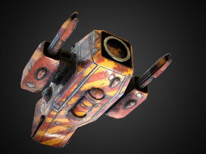 Sci-fi Drone MD-01 3D Модель