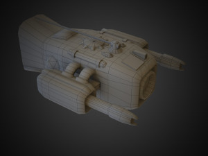 Sci-fi Drone MD-01 3D Модель
