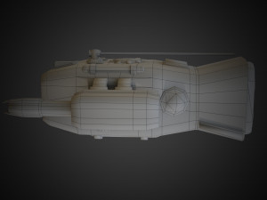 Sci-fi Drone MD-01 3D Модель