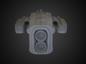 Sci-fi Drone MD-01 3D Модель