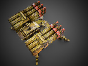 Sci-fi Spider Auto-Turret 3D Model