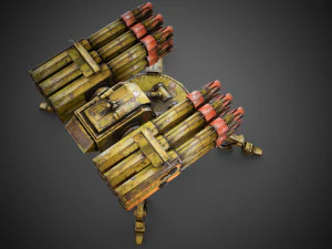 Sci-fi Spider Auto-Turret 3D Model