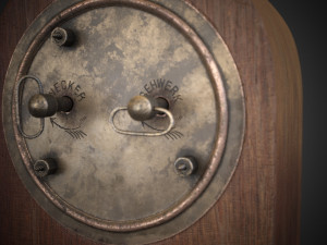 Table clock 3D Модель