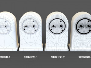 Table clock 3D Модель