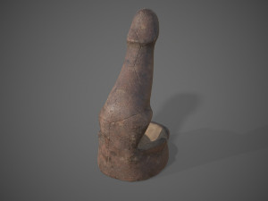 Penis ashtray Modelo 3D