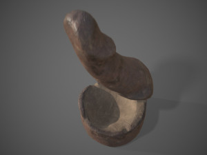 Penis ashtray Modelo 3D