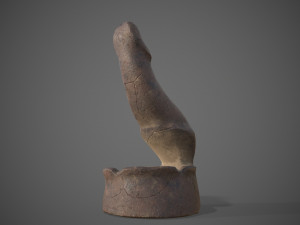 Penis ashtray Modelo 3D