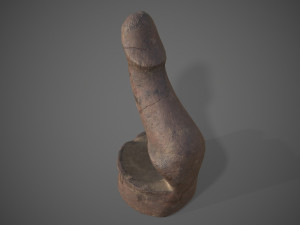 Penis ashtray Modelo 3D