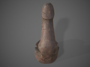 Penis ashtray Modelo 3D