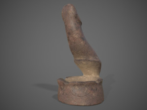 Penis ashtray Modelo 3D