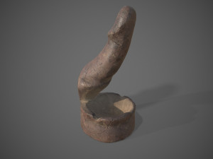 Penis ashtray Modelo 3D