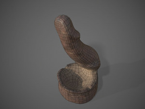Penis ashtray Modelo 3D