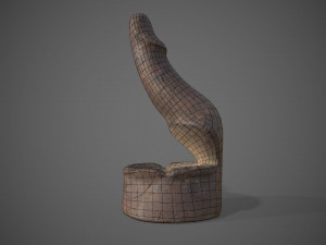 Penis ashtray Modelo 3D