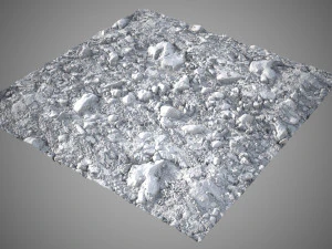 Taş zemin kiremit 3D Model