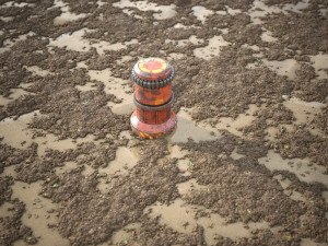 Mud ground tile 3D Model