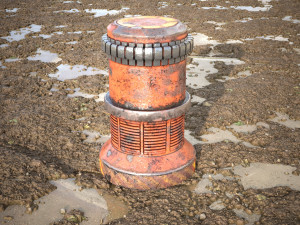 Mud ground tile 3D Model