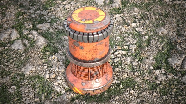 Mossy stones tile 3D Model .c4d .max .obj .3ds .fbx .stl .blend 