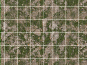 Mossy stones tile 3D Model