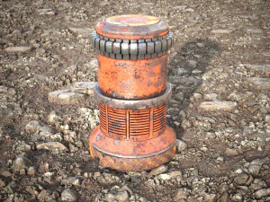 Stone mud ground tile 3D Model