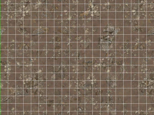 Stone mud ground tile 3D Model