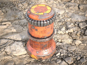 Stones sand ground tile Modelo 3D
