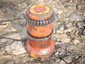 Плитка из камня и песка 3D Модель