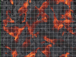 Lava rocks ground tile 3D Модель
