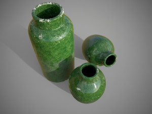 Ceramic flower pots Modèle 3D